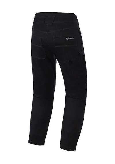 Alpinestars Flex-ast Kanvas Korumalı Motosiklet Pantolonu Siyah