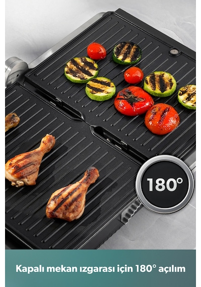 Jumbo X Homend Grilliant 1345H 2000 W Izgara Ve Tost Makinesi