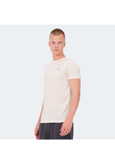 Slazenger REPUBLIC MTR Erkek  Bej Tişört