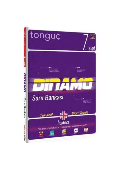Tonguç Yayınları 7. Sınıf İngilizce Dinamo Soru Bankası