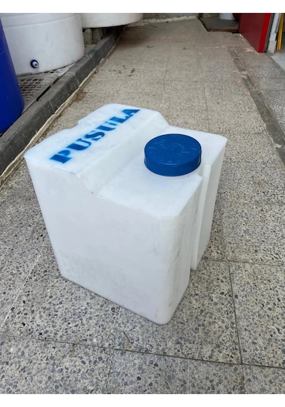 Pusula 50 Lt Karavan Tipi Plastik Kare Su Deposu