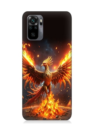 Xiaomi Redmi Note 10 Uyumlu Anka Kuşu Uyanıyor Desenli Silikon Kılıf