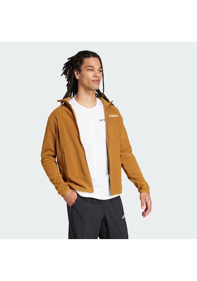 Adidas Multi Essentials Full-zip Fleece Erkek Sweatshirt C-adıjp0797e50a00 Kahverengi