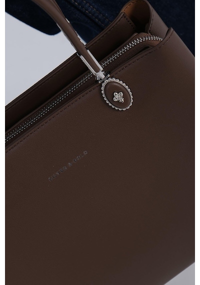 Silver Polo Sp1234 Kadın El Çantası Cilt Kahve-kahve