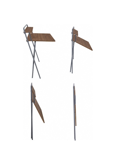 Arpelia Çalışma Masası Tam Katlanır 85x55x73 Cm Antrasit Arpelia Çalışma Masası Tam Katlanır 85x55x73 Cm Antrasit