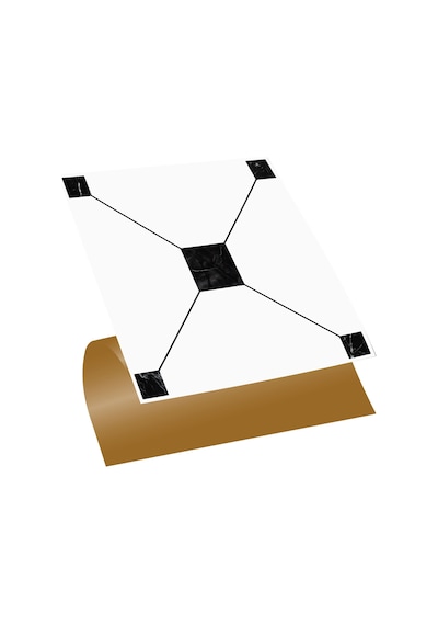 Kendinden Yapışkanlı Siyah Geometrik Desenli Pvc Karo 30x30 Cm 56 Adet 5m2