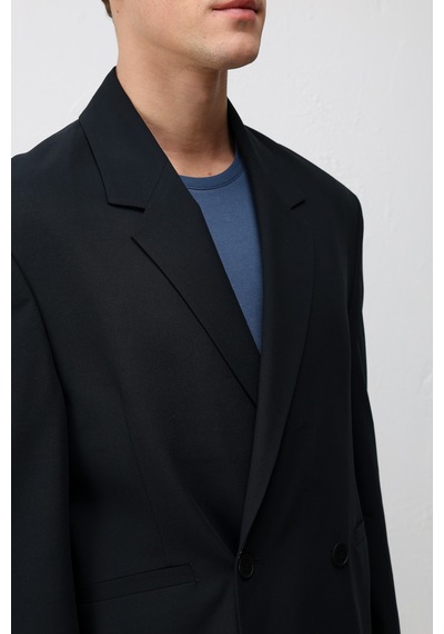 Antioch Relaxed Fit Erkek Blazer Ceket Lacivert