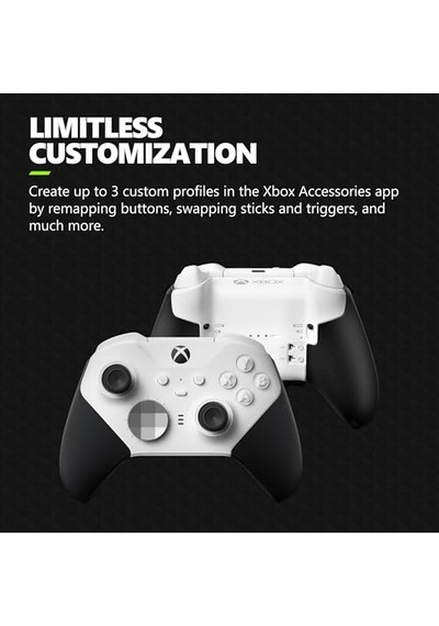 Xbox Elite Series 2 Core Wireless Gaming Controller White Xbox Series X S, Xbox One, Windows Pc, Android, And İos Uyumlu Sku: Smgstk442db531ba