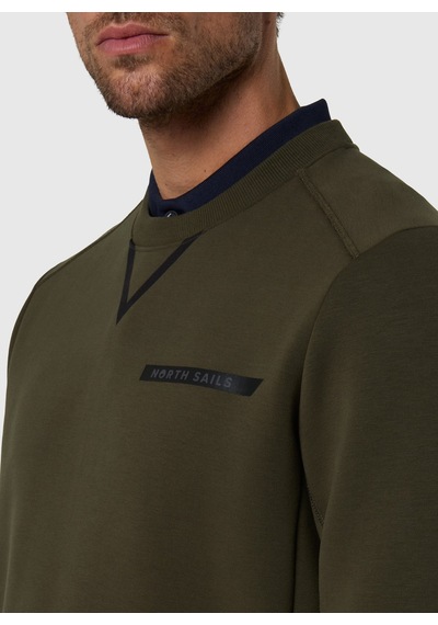 North Sails Yeşil Erkek Bisiklet Yaka Regular Fit Baskılı Sweatshirt Ns0000691336 Koyu Yeşil North Sails Yeşil Erkek Bisiklet Yaka Regular Fit Baskılı Sweatshirt Ns0000691336 Koyu Yeşil