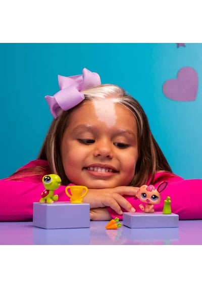 Hasbro Littlest Pet Shop 2'li Paketa 00587 G7 94-g7 95 Kaplumbağa-tavşan Minişler