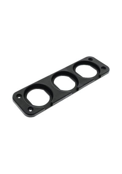 Powermaster Ic-246e-3 Üçlü Gömme Soket Ve Ölçü Cihazları İçin Montaj Yuvası 28mm Delik Çapı