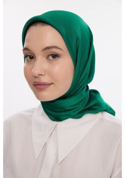 Mirsoy Scarf İdol Janjan Eşarp Çimen Yeşil