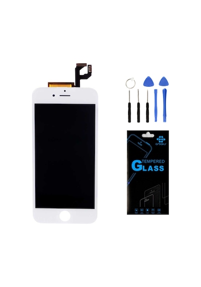Apple Uyumlu iPhone   6s Lcd Ekran Dokunmatik Beyaz