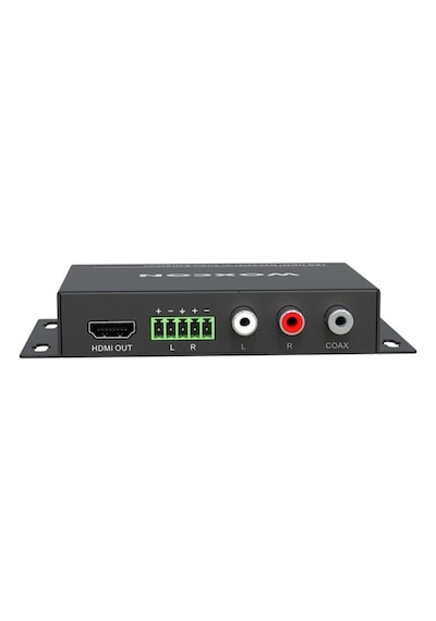 Woxcon Hdmı 2.0 4k 60hz 4:4:4 Repeater W Audio Extract De-embedder