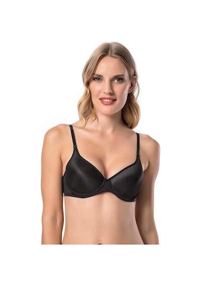 Soft Micro Battal Sütyen Siyah Le Jardin 9600-b-siyah Siyah