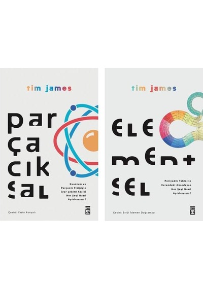 Tim James Elementsel + Parçacıksal 2 Kitap