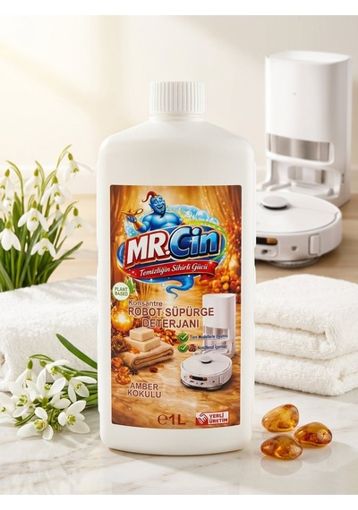 Mr.cin Robot Süpürge Deterjanı 6 + 2 Avantajlı Set Tekli