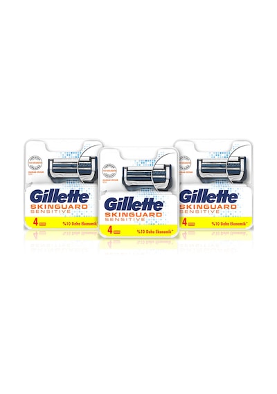 Gillette Skinguard Yedek Tıraş Bıçağı 3 x 4'lü