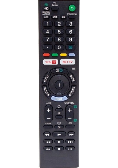 Sony Rm-L1370Eu Youtube+Netflix Tuşlu Led Tv Kumandası- Üniversal