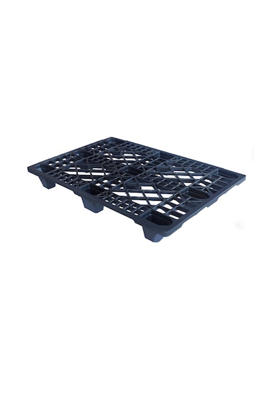 80x120 Tek Yön Plastik Palet - Dayanıklı & Hafif İhracat Paleti