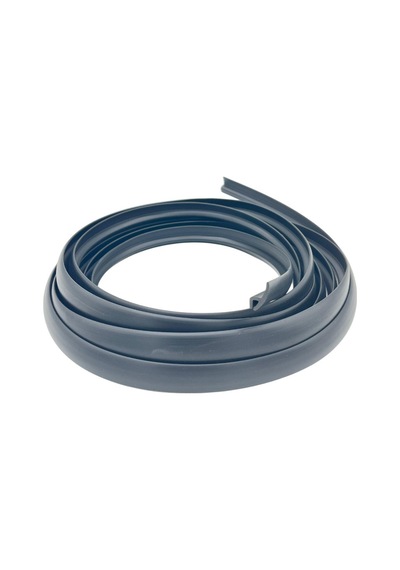 Contacall "h" Fitil 21mm Genişlik Geçmeli Alüminyum Fitili 10 Metre Uzunluk Siyah Renk 10 M