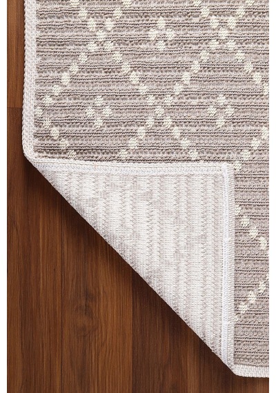 2 Li Bukle Banyo Takımı Banyo Tekstili/modern/doğal/sade/şık Kaymaz Taban -1069 Kahve