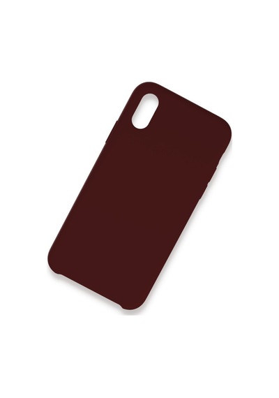 Apple iPhone  Uyumlu-  Xs Max Kılıf Lansman Legant Silikon - Bordo