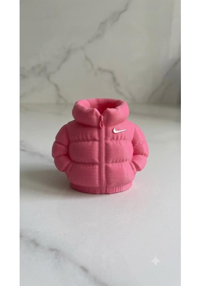 Mont Tasarımlı 3d Baskı Kalemlik 124-Pembe