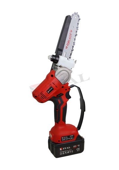 İtal Ics6002 Akülü Budama Testeresi 21 V İki Akülü