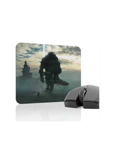 Shadow Of The Colossus Dikişli Kauçuk Oyuncu Mousepad V4 - 22x18 Gaming Mouse Pad
