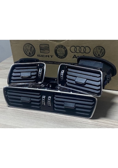 PASSAT B7 2011-2014 TORPİDO HAVALANDIRMA IZGARASI SET 3AB819728A PASSAT B7 2011-2014 TORPİDO HAVALANDIRMA IZGARASI SET 3AB819728A