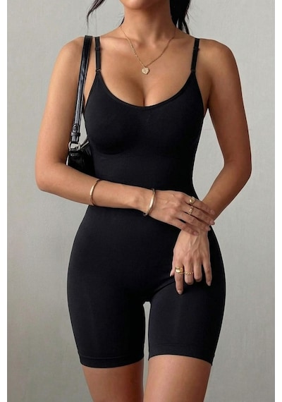 Fit Women Kadın Esnek Siyah 2 Beden Korse