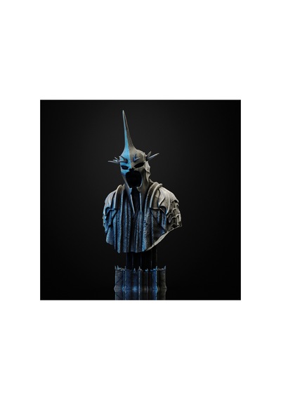 Kopya - Witch King Angmar Nazgül Büst Figür 15 Cm Lord Of The Rings Yüzüklerin Efendisi