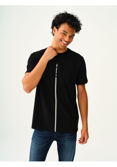 LOFT Regular Fit Erkek Tshirt K.kol Lf2037105 Q1.v1 Siyah