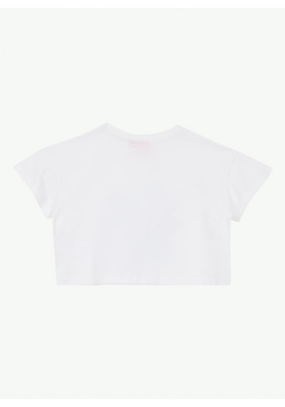 Barbie Ekru Pamuk Karışımlı T-shirt Brb6sg-tst6426