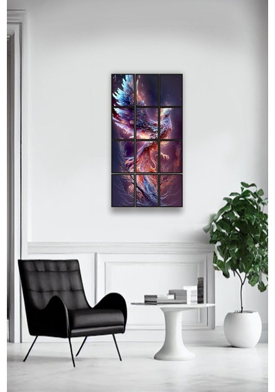 12 Parça Renkli Anka Kuşu Çerçeve Görünümlü Mdf Tablo Duvar Süsü Hediyelik Eşya 45cm X 85cm Renkli - 602505680 Renkli 12 Parça Renkli Anka Kuşu Çerçeve Görünümlü Mdf Tablo Duvar Süsü Hediyelik Eşya 45cm X 85cm Renkli - 602505680 Renkli