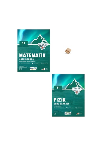 Okyanus 11. Sınıf Iceberg Matematik Ve Fizik Soru Bankası + Telefon Standı