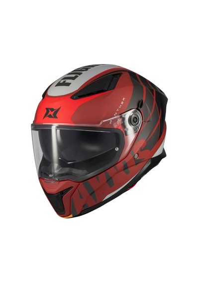 Axxis Panther SV C5 Full Face Güneş Vizörlü Ece 22.06R Motosiklet Kaskı Kırmızı Siyah