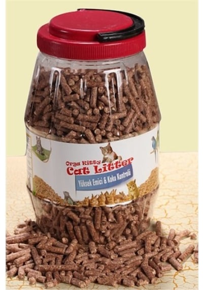 Orga Kitty Doğal Selüloz Pelleti Kedi Kumu 2 KG