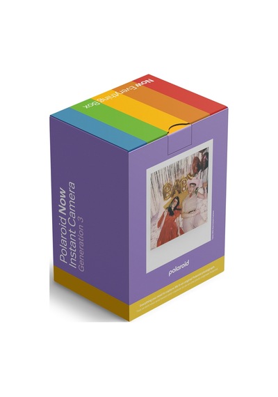 Polaroid Now Gen 3 Fotograf Makinesi + Renkli Film Bundle 8 Film