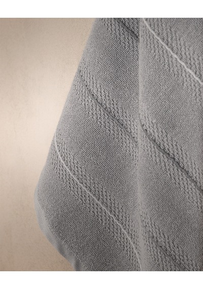 Madame Coco Celeste %100 Pamuk Yüz Havlusu - Gri - 50x80 Cm 8684427342596 Çok Renkli