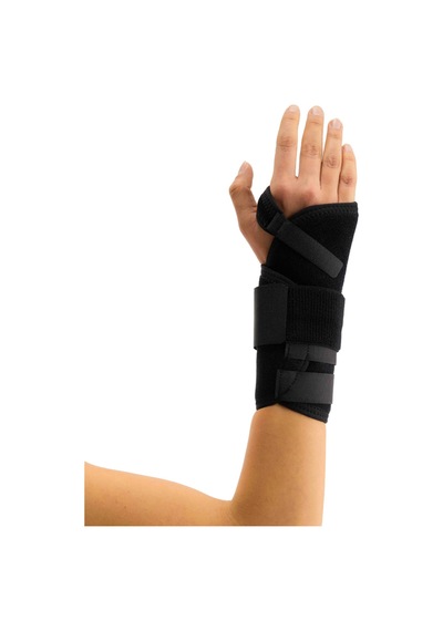 Statik El Bilek Splinti - Neopren - Sol Bedensiz Siyah