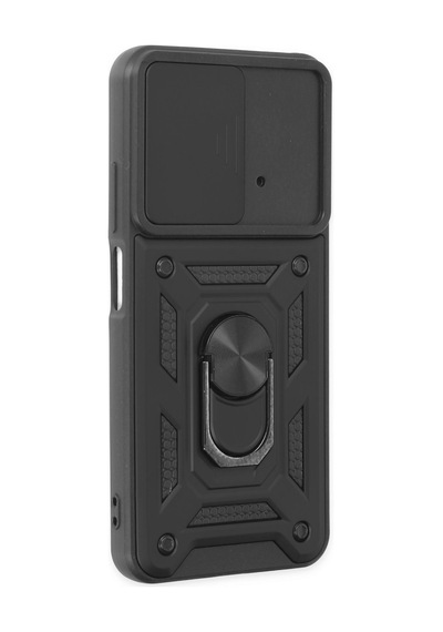 Poco M4 Pro 4g Kılıf Pars Lens Yüzüklü Silikon - Siyah Bzsxx00 1
