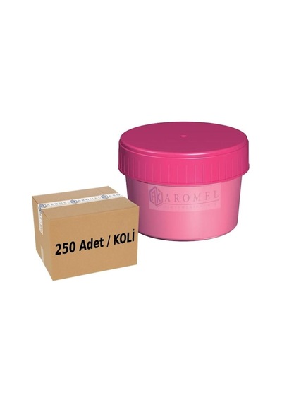 Aromel Gaita Kabı | 250 Adet | Balgam Numune Kabı | 50 Ml Balgam