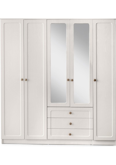 Mira Mdf 5 Kapılı Dolap Aytaşı Mira Mdf 5 Kapılı Dolap Aytaşı
