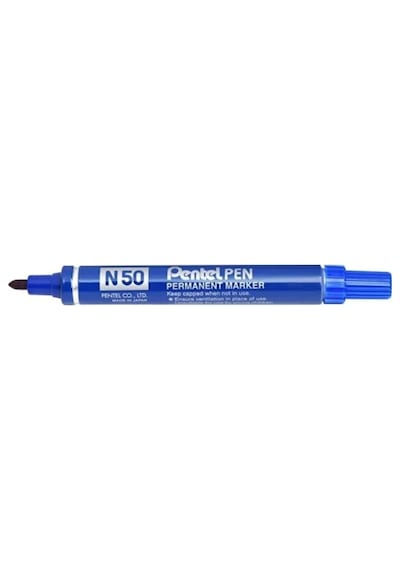 Pentel N50 Bullet Tip Permanent Marker Mavi