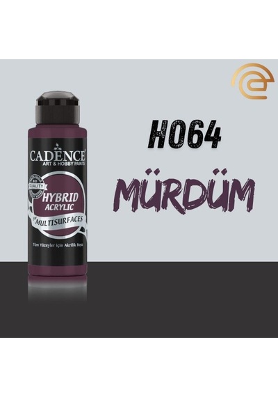 Cadence Hybrid Multisurface Akrilik Boya 120 Ml H064 Mürdüm