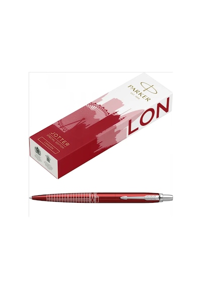 Parker Tükenmez Kalem Jotter Londra Kırmızı Kırmızı
