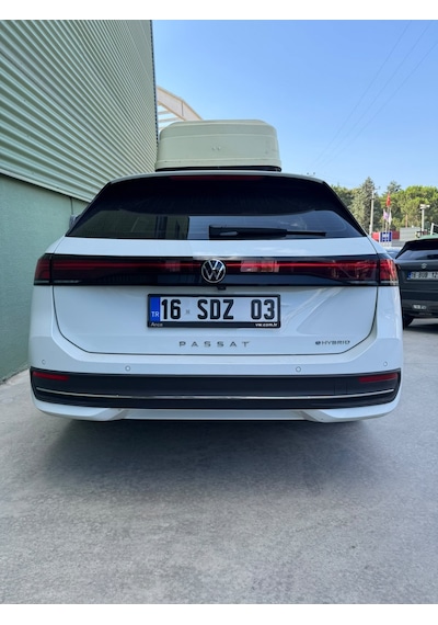 S-dizayn Vw Passat B9 Sw Krom Arka Tampon Çıtası 3 Prç. 2024 Üzeri A+ Kalite
