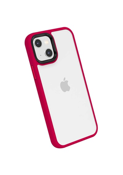 Zore İphone 13 Uyumlu Ogaa Cann Kılıf-kırmızı